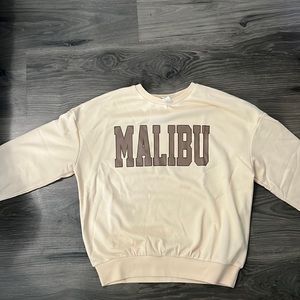 Brand new cream kids sweatshirt.